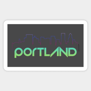 Portland is Electric Sticker